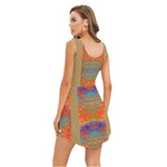 Load image into Gallery viewer, All-Over Print Women&#39;s Vest Dress
