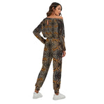 Load image into Gallery viewer, All-Over Print Women&#39;s Off-Shoulder Jumpsuit
